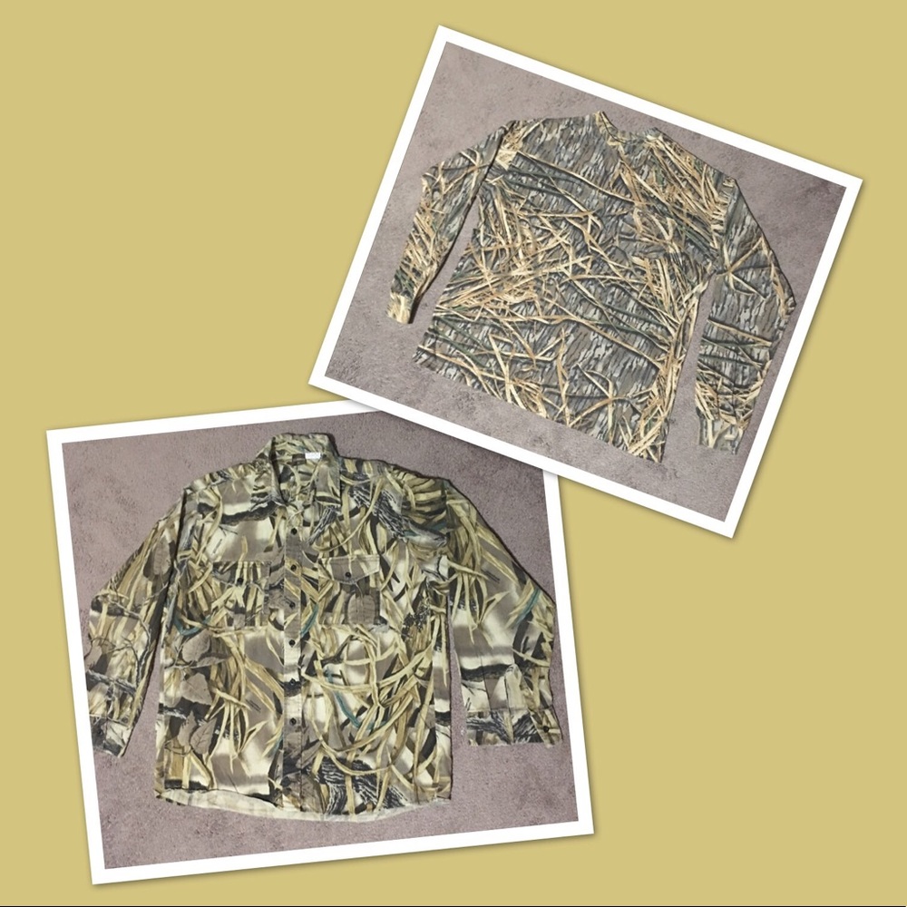 2- Men hunting shirts